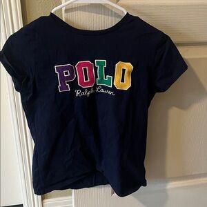 Ralph Lauren Kids Corduroy-Logo Cotton Jersey Tee